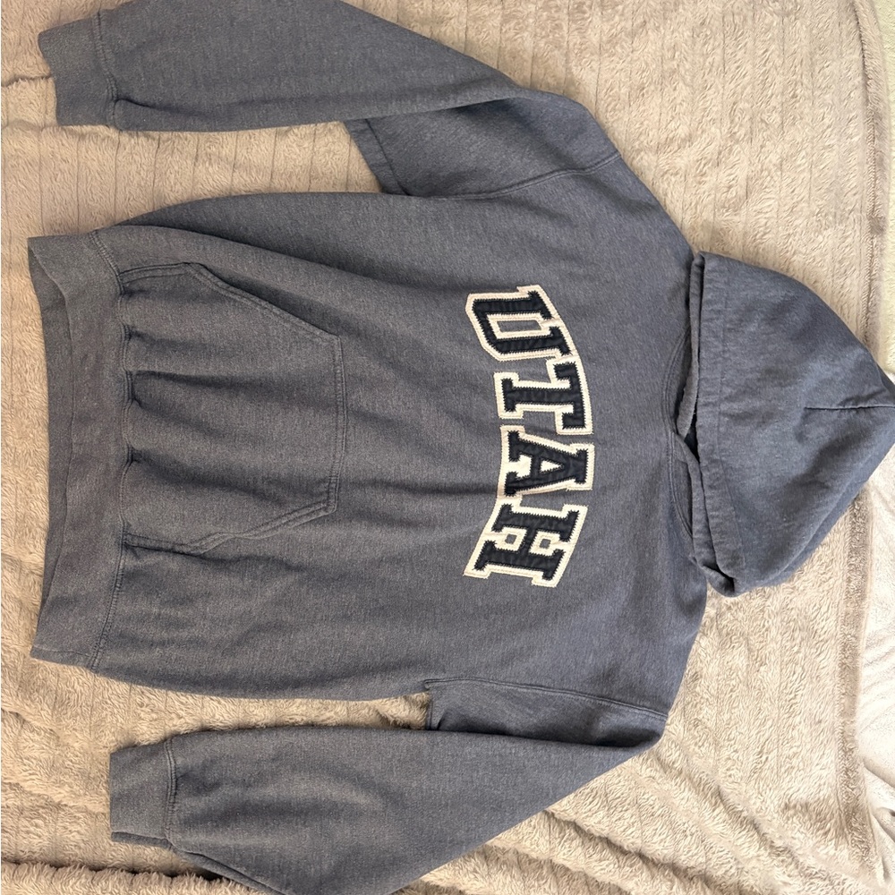 Men's Gray Utah Pullover Hoodie